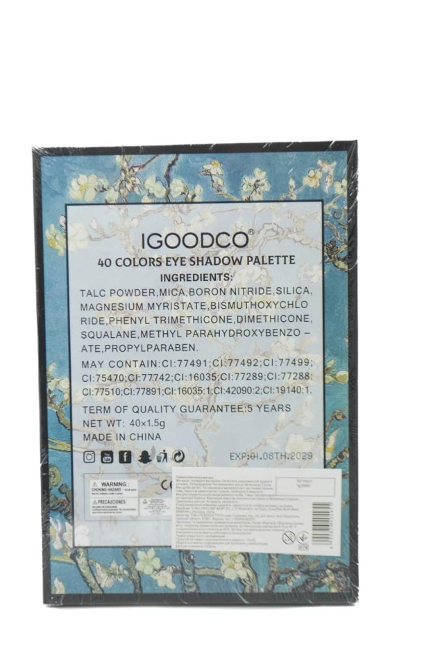 Косметика для дівчинки IG3680 палетка Van Gogh,40 кольорів