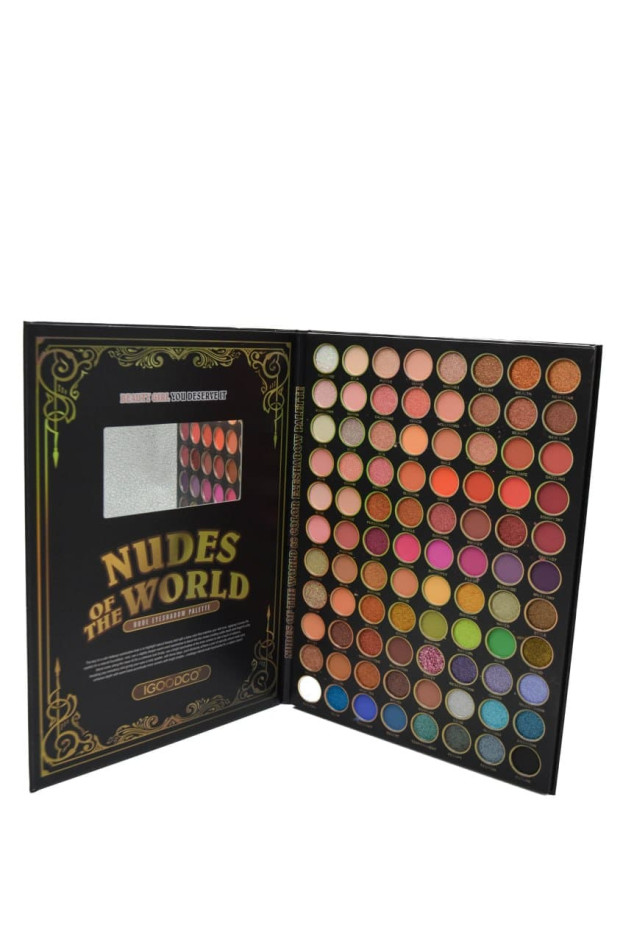 Косметика для дівчинки IG3061 палетка Nudes of the World,88 кольорів