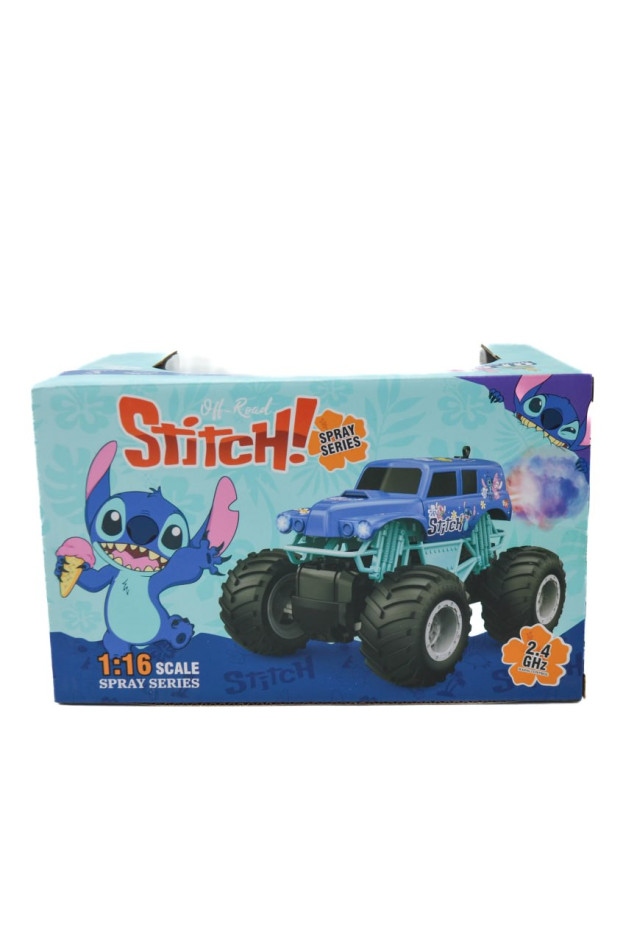 Машинка для дітей MT2022-67 джип Stitch на радіокеруванні,підсвічування/парогенерація