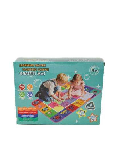 Килимок для дітей DM1813-4 Graffiti Mat,для малювання водою з трафаретами