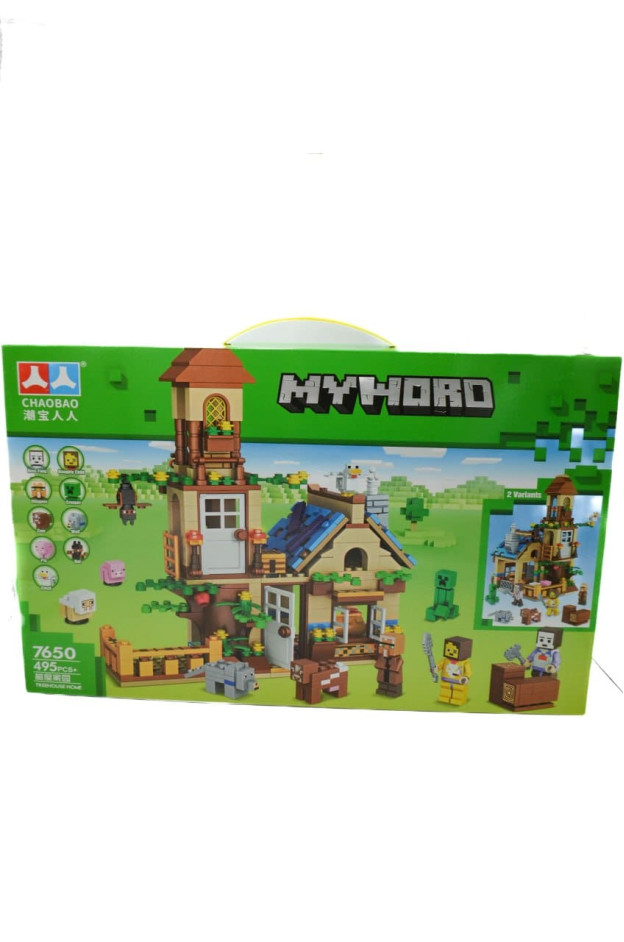 Конструктор для дітей 7650 My Word,Будинок у лісі,495 деталей