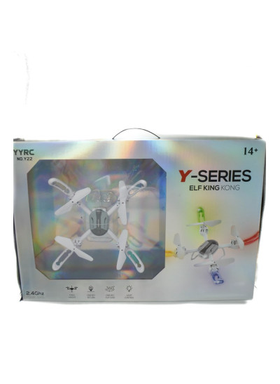 Квадрокоптер для дітей Y22 Y-SERIES,підсвічування/headless mode