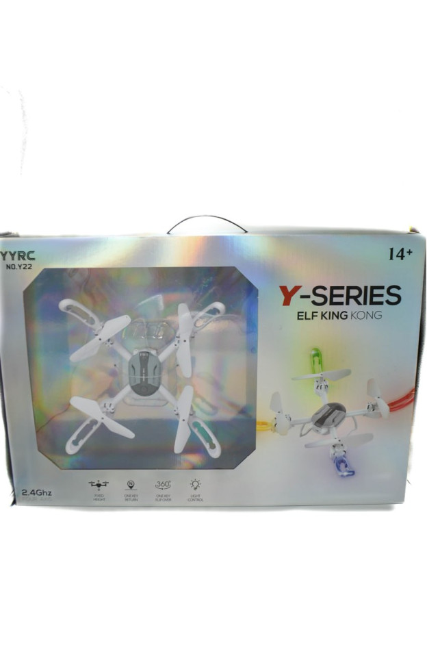 Квадрокоптер для дітей Y22 Y-SERIES,підсвічування/headless mode