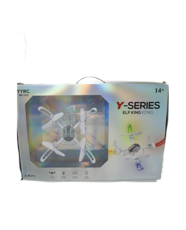 Квадрокоптер для дітей Y22 Y-SERIES,підсвічування/headless mode