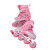 Ролики Best roller для дівчинки 36210-S рожевий колеса PU,d=6,5 см,устілка 17-18,5 см 30-33(р) 