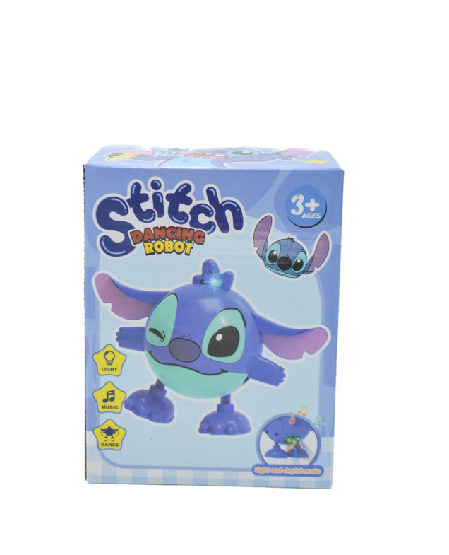 Іграшка інтерактивна для дітей 9908 Stitch,музика/танці/підсвічування