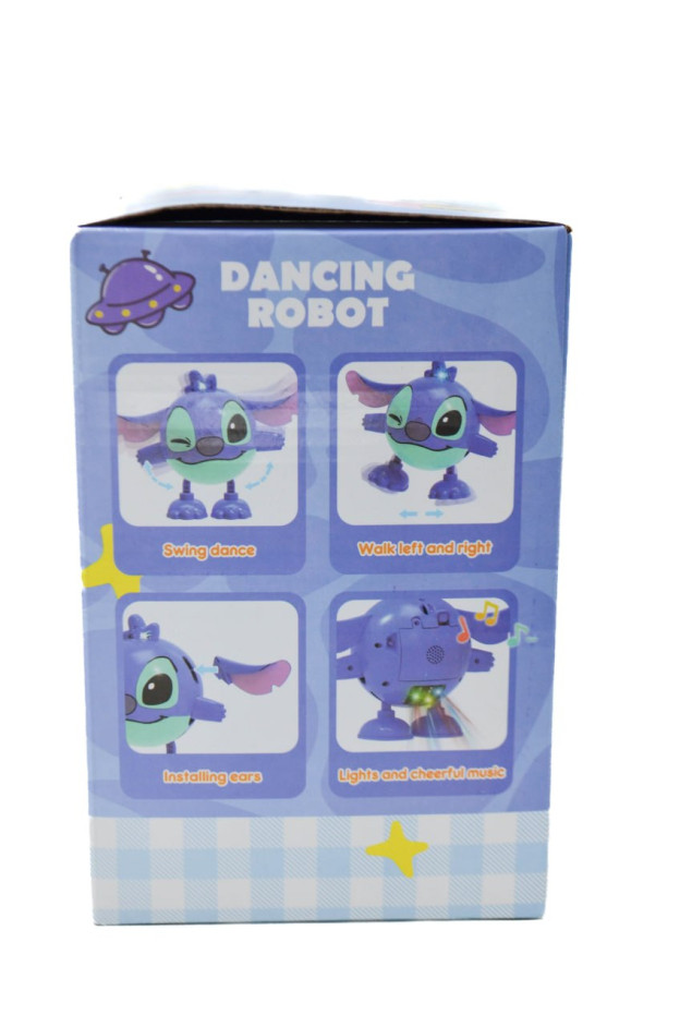 Іграшка інтерактивна для дітей 9908 Stitch,музика/танці/підсвічування