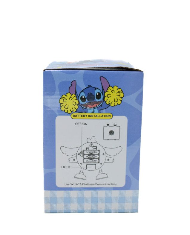 Іграшка інтерактивна для дітей 9908 Stitch,музика/танці/підсвічування