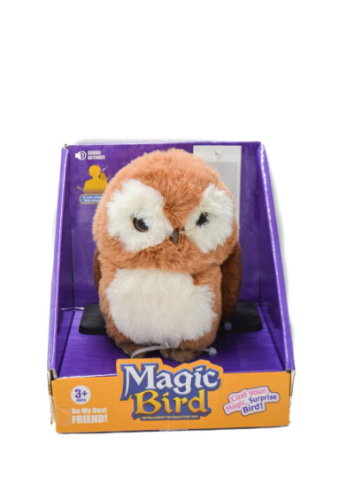 Іграшка інтерактивна для дітей C76865 Magic Bird,звуки/рухи/повторюшка