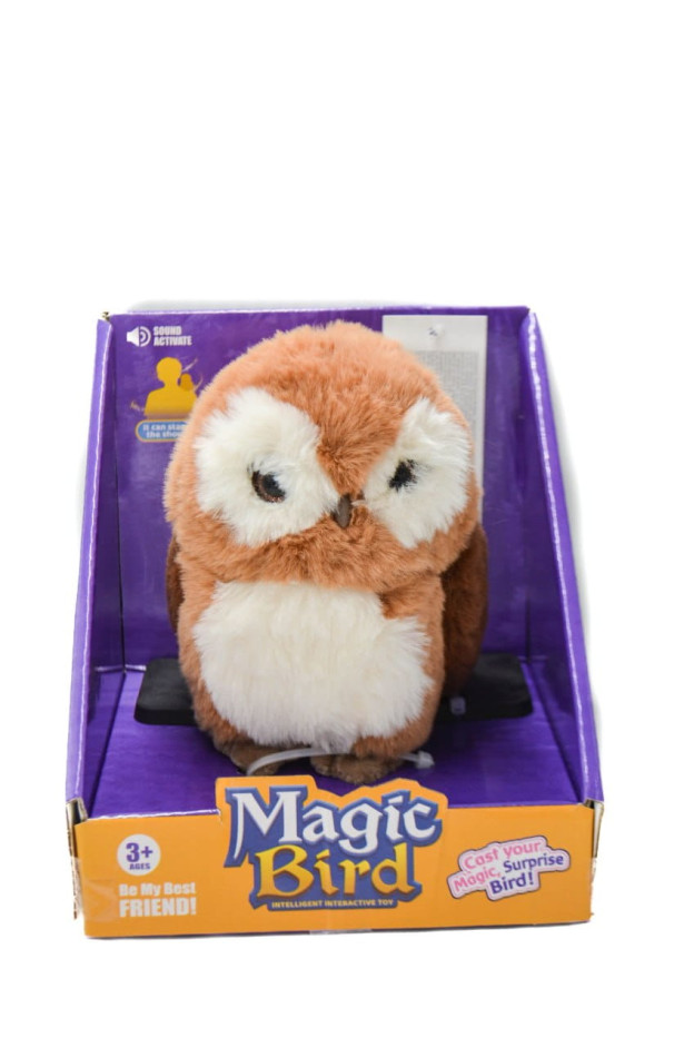 Іграшка інтерактивна для дітей C76865 Magic Bird,звуки/рухи/повторюшка
