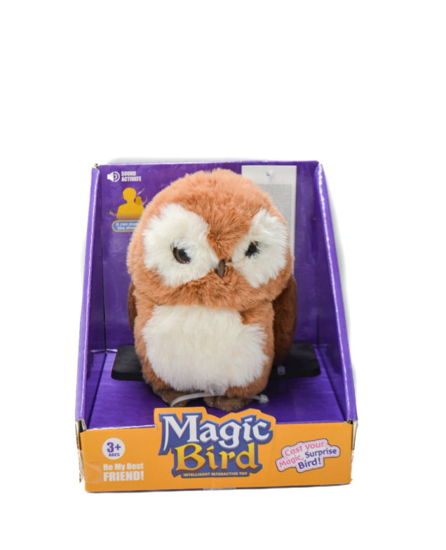 Іграшка інтерактивна для дітей C76865 Magic Bird,звуки/рухи/повторюшка