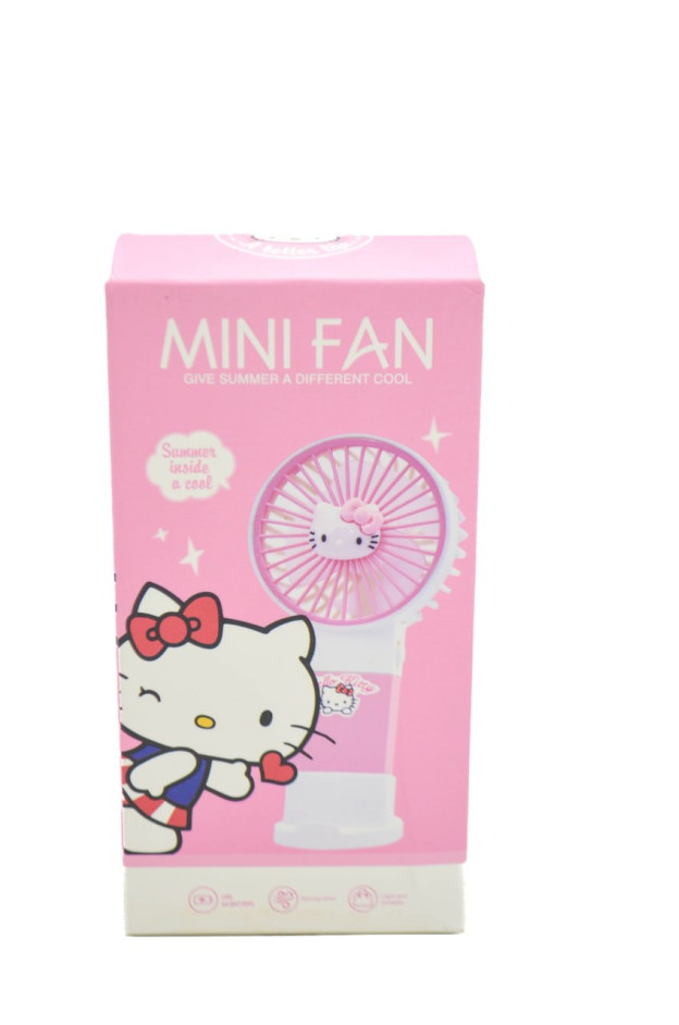 Вентилятор для дівчинки M18599 Hello Kittyi,батарейки