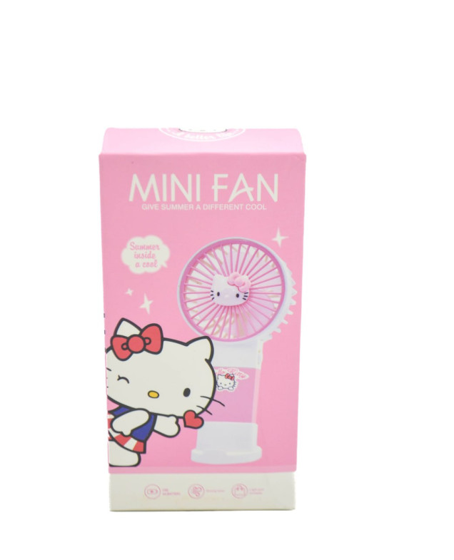 Вентилятор для дівчинки M18599 Hello Kittyi,батарейки