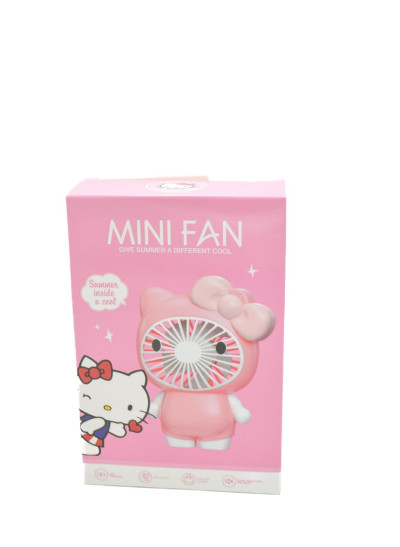 Вентилятор для дівчинки M18598 Hello Kitty,акумулятор