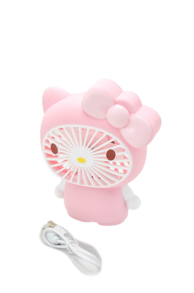 Вентилятор для дівчинки M18598 Hello Kitty,акумулятор