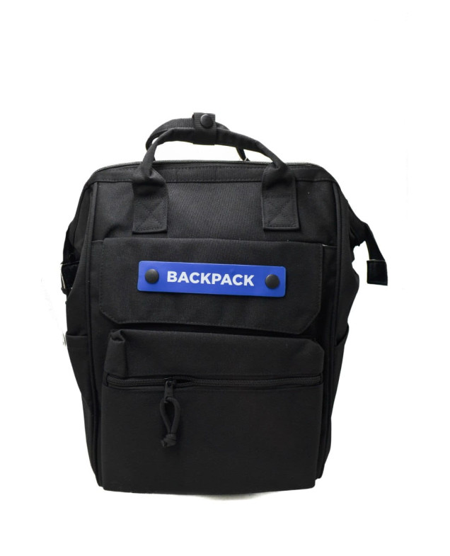 Рюкзак для дівчинки або длч хлопчика S265 текстиль чорний 38*25*20 Backpack