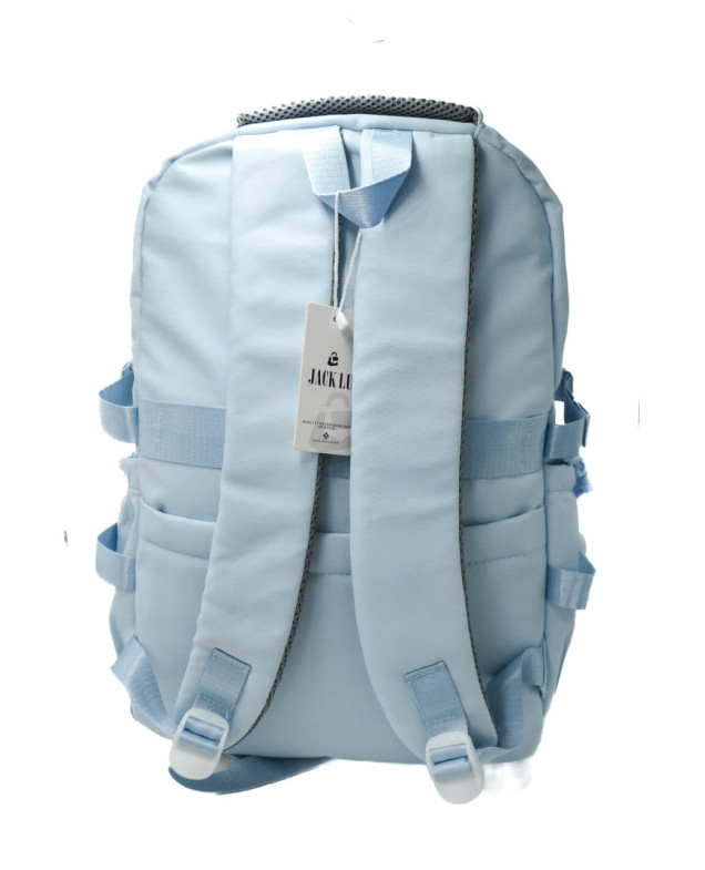 Рюкзак для дівчинки або для хлопчика S640# текстиль блакитний 48*31*17 Кед