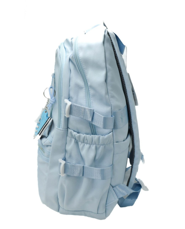 Рюкзак для дівчинки або для хлопчика S640# текстиль блакитний 48*31*17 Кед