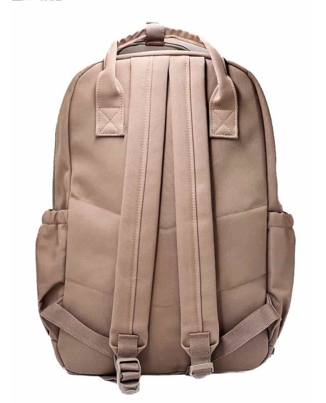 Рюкзак для дівчинки S433 текстиль коричневий 42*30*16 COXXOE