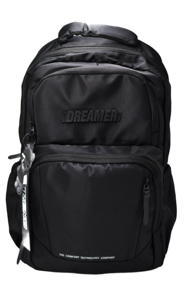 Рюкзак для дівчинки або для хлопчика S487 текстиль чорний 42*28*14 Dreamer