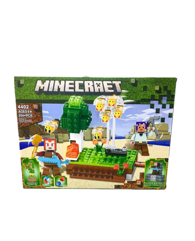 Конструктор для дітей 4402 Minecraft Садок 254+ел