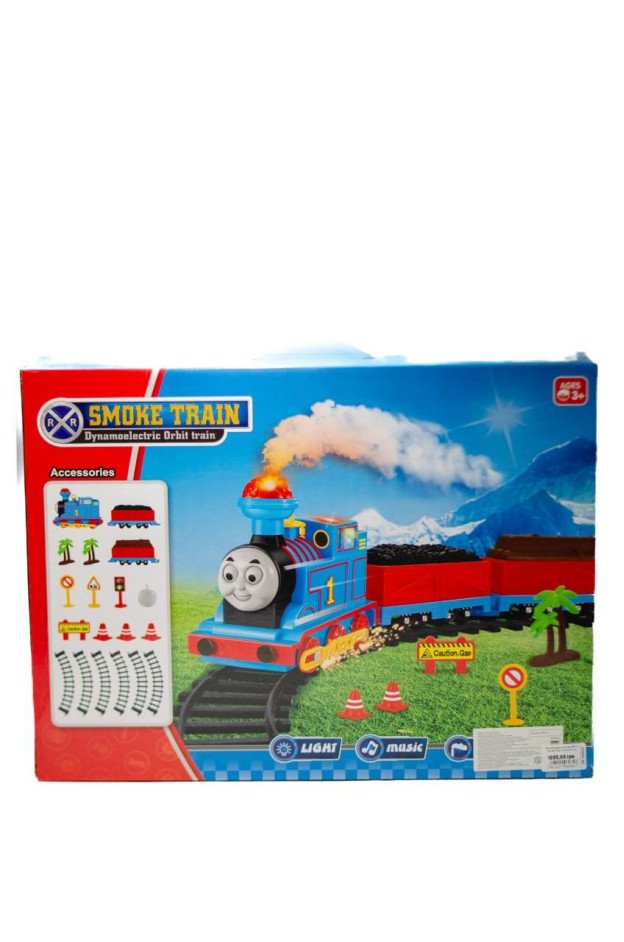 Залізна дорога для дітей 89010 Smoke Train колія-201см