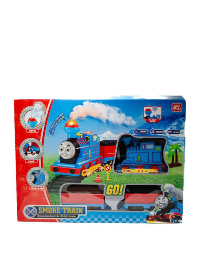 Залізна дорога для дітей 89010 Smoke Train колія-201см