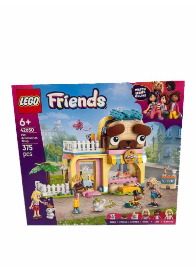 Конструктор LEGO для дівчинки 42650 Friends Магазин зоо аксесуарів