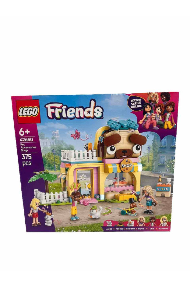 Конструктор LEGO для дівчинки 42650 Friends Магазин зоо аксесуарів