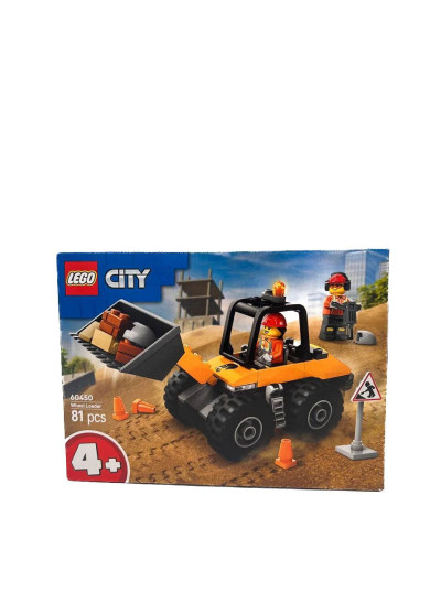 Конструктор LEGO для хлопчика 60450 CITY Будівельний екскаватор