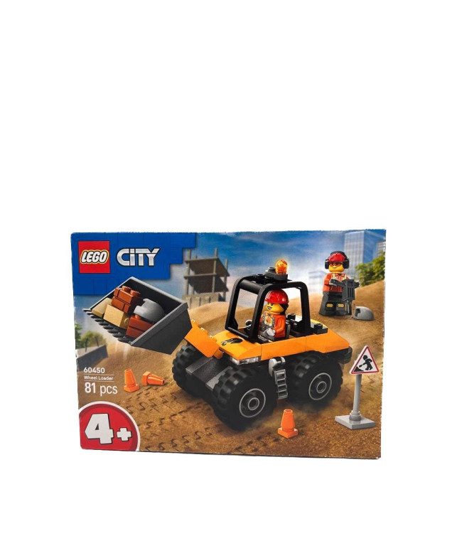 Конструктор LEGO для хлопчика 60450 CITY Будівельний екскаватор