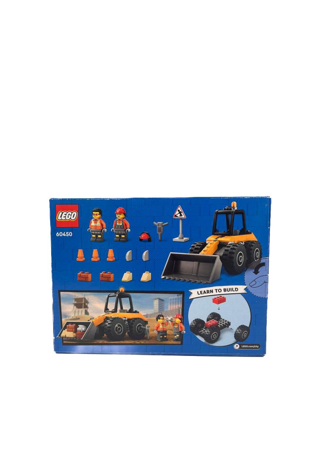 Конструктор LEGO для хлопчика 60450 CITY Будівельний екскаватор