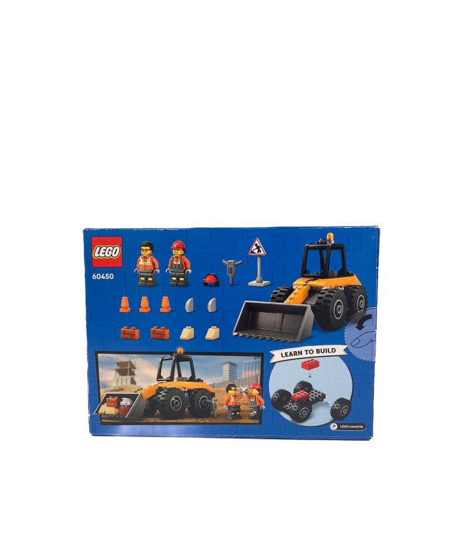 Конструктор LEGO для хлопчика 60450 CITY Будівельний екскаватор