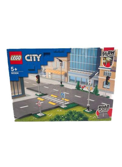 Конструктор LEGO для хлопчика 60304 CITY Дорожні плити