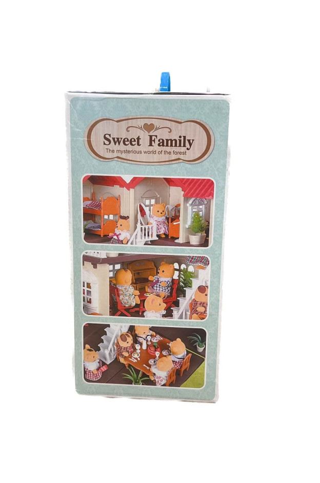 Будинок для дітей 012-01 Sweet Family 2 поверхи меблі/світло