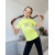 Футболка Viollen літо дів. 4875 котон you are style лайм 128(р) 