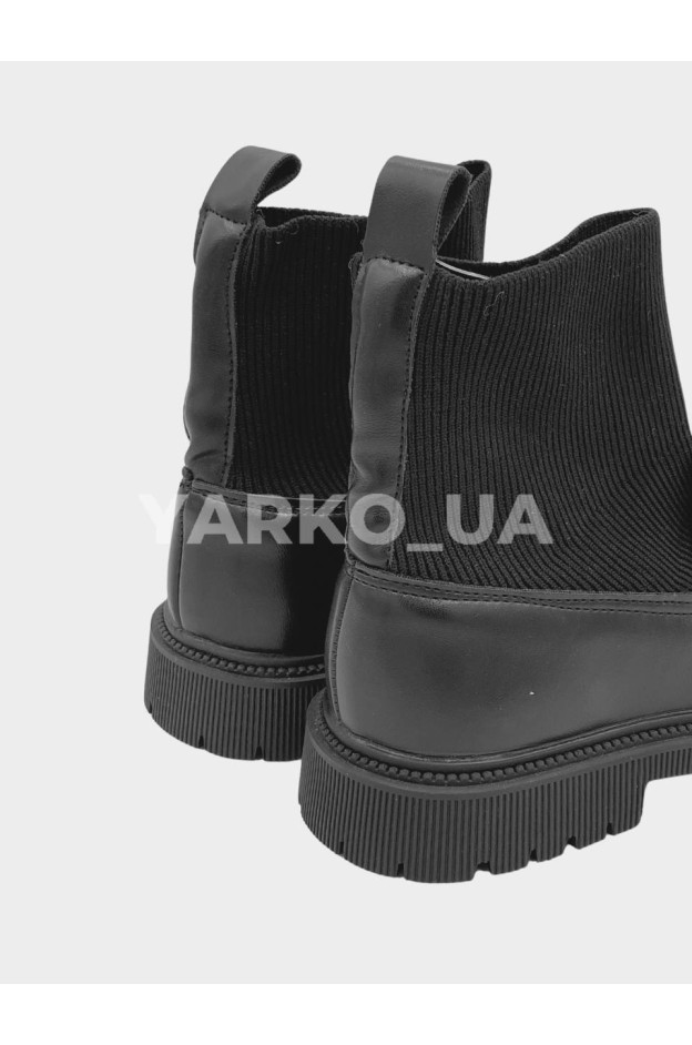 Челсі Jong Golf для дівчинки весна/осінь C30585-0 екошкіра носок чорний 35(р)