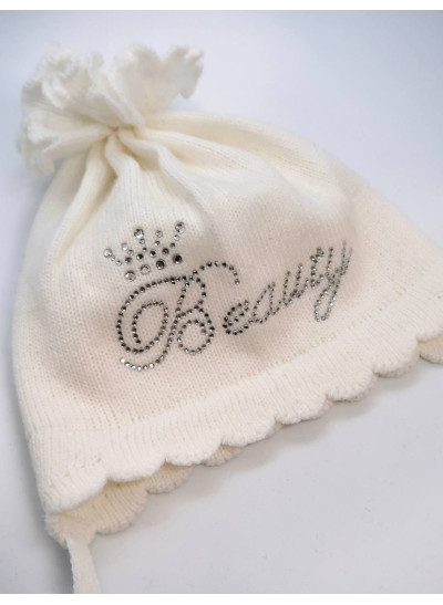 Шапка Польща весна-осінь для дівчаток 451 котон Beauty різнокольоровий 38-40(р)