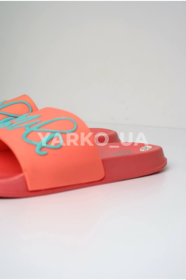 Шльопанці Calypso для дівчаток на літо 9501-002 піна корал smile 30(р)