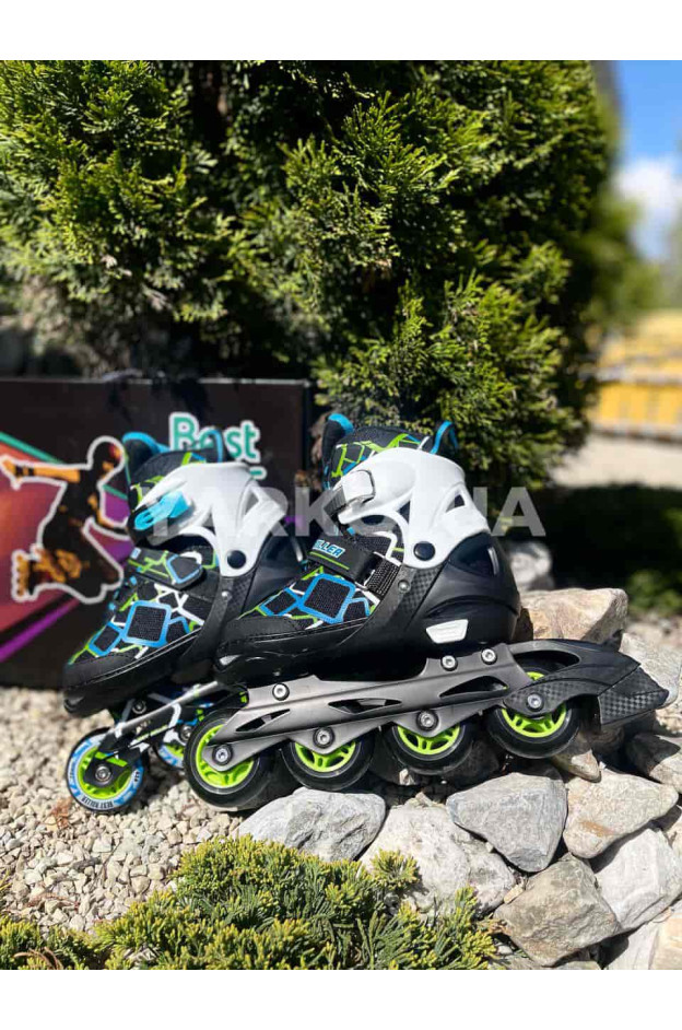 Ролики для хлопчиків 1070-M колеса 6,5 см в коробці 35-38(р)