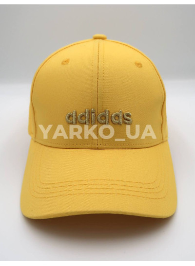 Бейсболка для дівчат весна/осінь, літо 995492 котон жовтий Adidas 55-57(р)