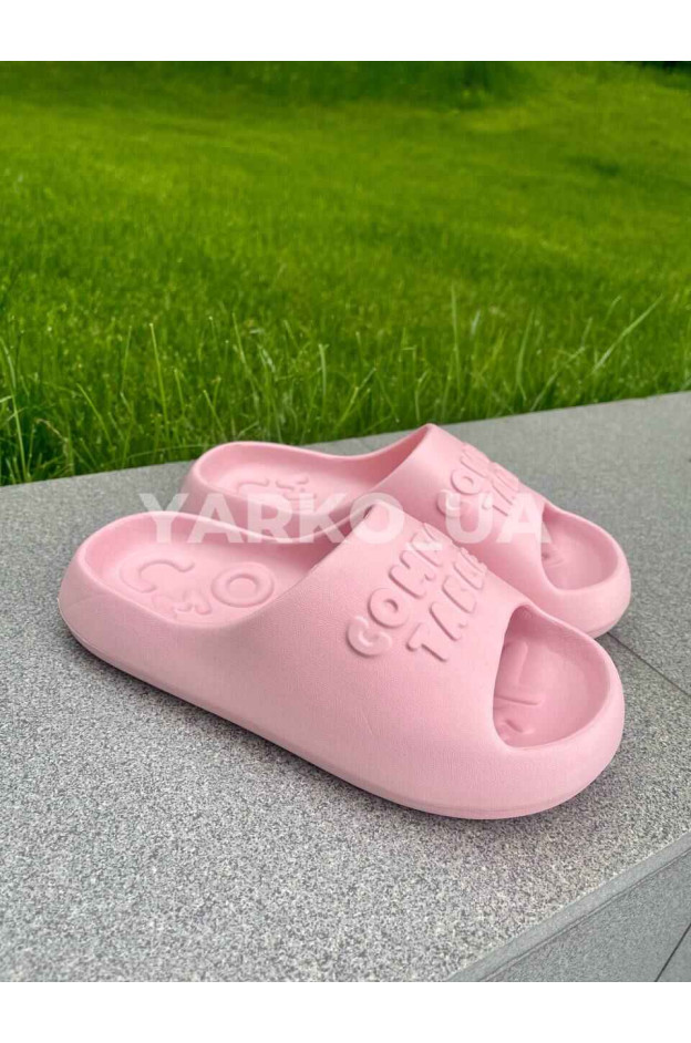 Шльопанці для дівчат на літо 309 EVA пудра comfort 39-40(р)