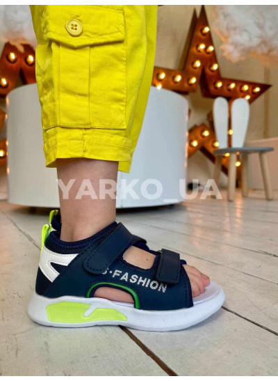 Босоніжки Tom.m для хлопчиків на літо 10510-D екошкіра синій fashion 25(р)