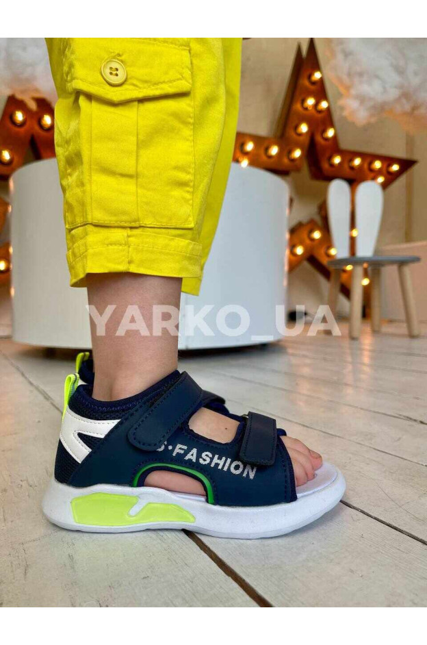 Босоніжки Tom.m для хлопчиків на літо 10510-D екошкіра синій fashion 25(р)