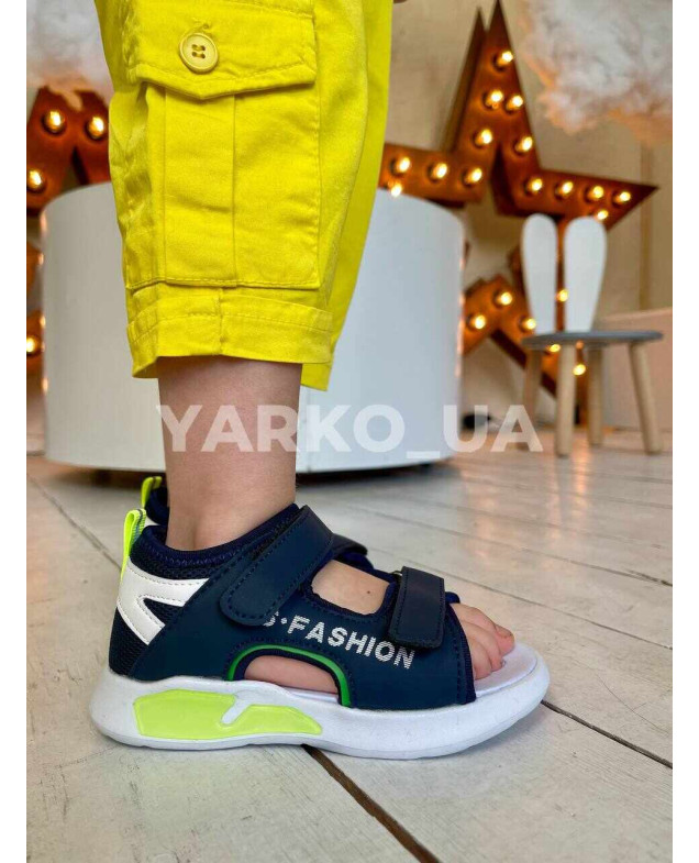 Босоніжки Tom.m для хлопчиків на літо 10510-D екошкіра синій fashion 25(р)