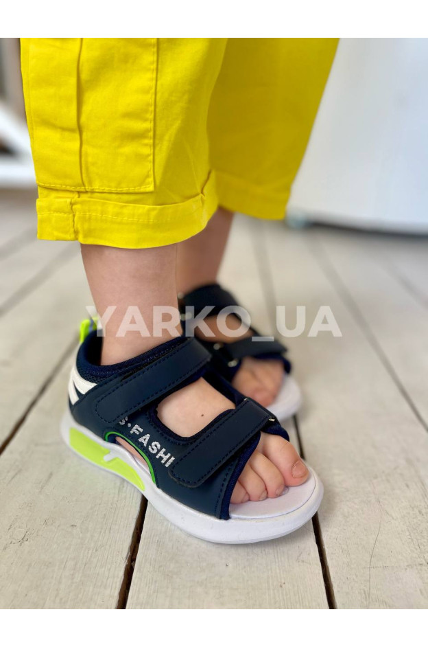 Босоніжки Tom.m для хлопчиків на літо 10510-D екошкіра синій fashion 25(р)