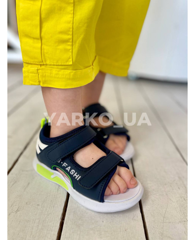Босоніжки Tom.m для хлопчиків на літо 10510-D екошкіра синій fashion 25(р)