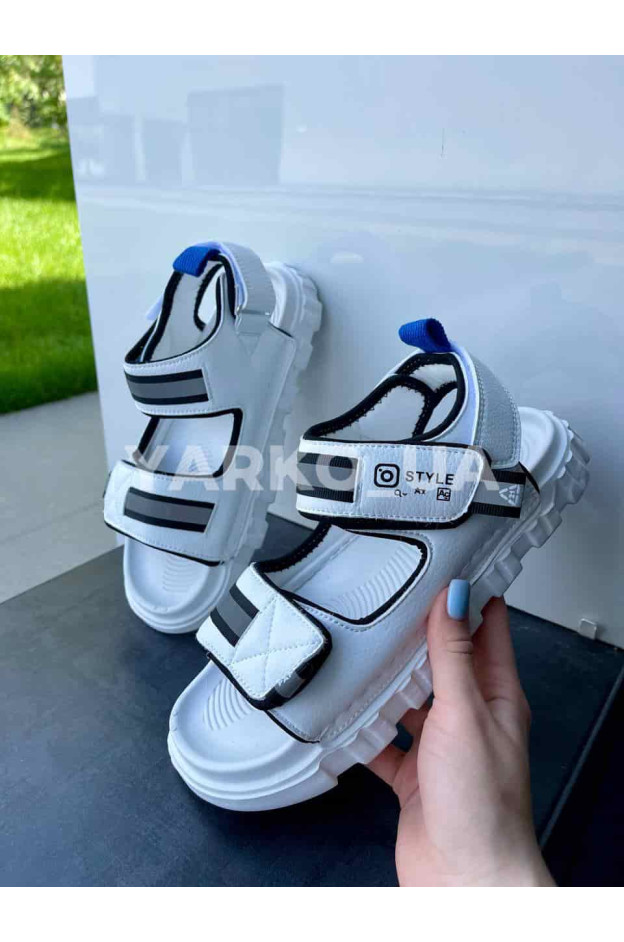 Босоніжки Jong Golf uni на літо C20307-7 EVA білий інстаграм 32(р)