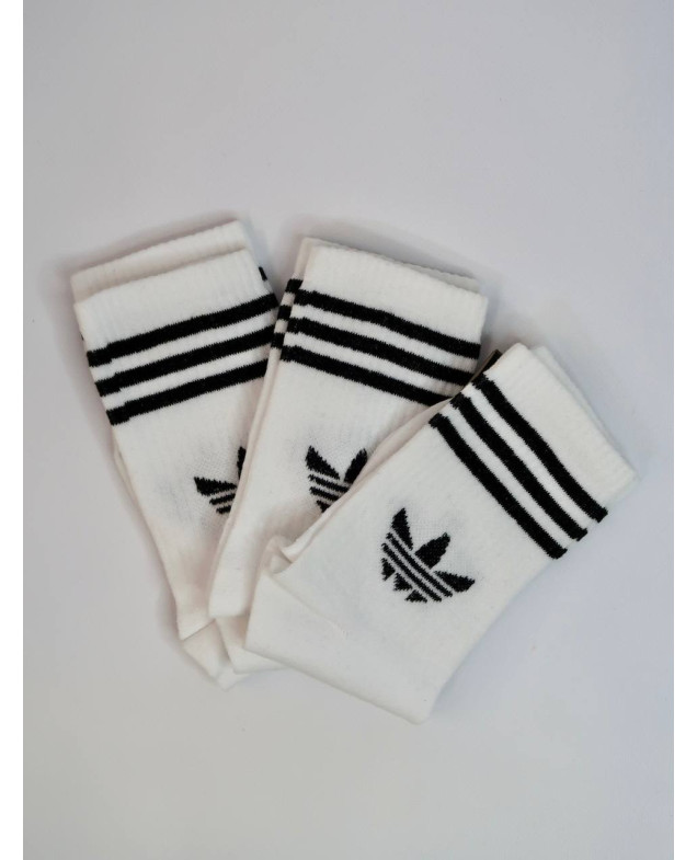 Шкарпетки uni весна/осінь 995581 котон білий Adidas високі 41-45(р) 