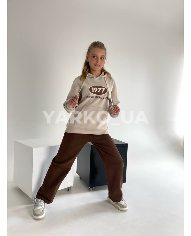Джинси для дівчат весна/осінь 2302 з котону у 3 кольорах 130(р)
